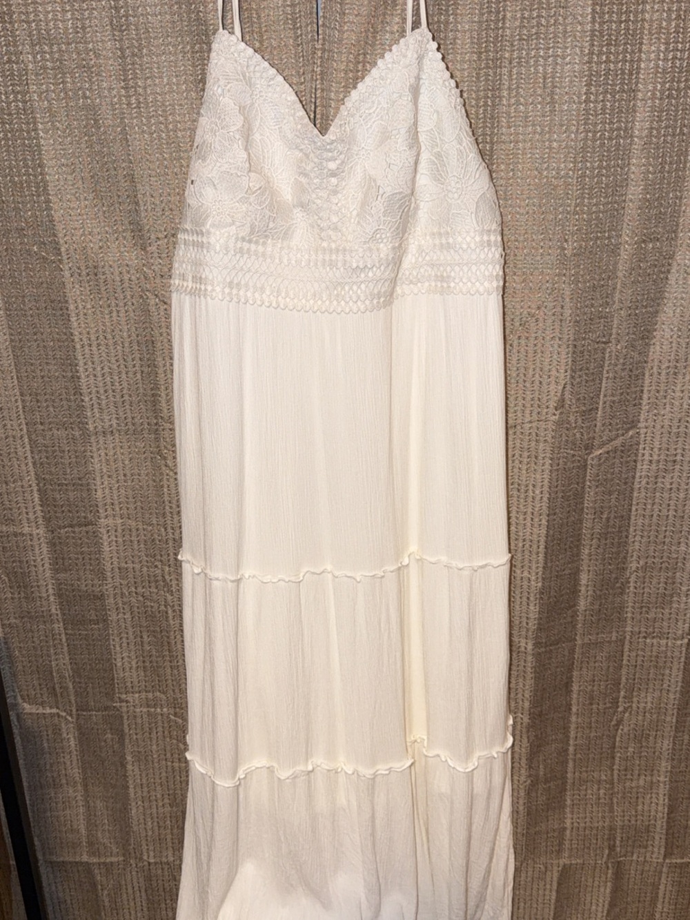 Maxi Dress with Spaghetti Straps